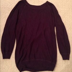 Aritzia purple comfy sweater. Fits size med or sml